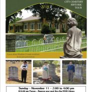 City Cemetery Walk Sponsored by CNB and the Hopkins County Genealogical Society