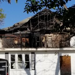 Connally Street Home Heavily Damaged by Fire Early Monday Morning