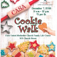 CASA Cookie Walk December 7, 2018