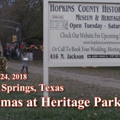Video Presentation:Christmas at Heritage Park
