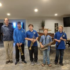 Bright Star Christian School Band Earns Honors at All-Region Jr. High Region 4