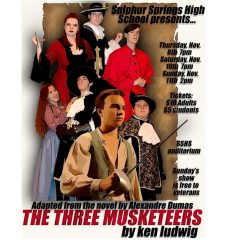 SSHS Drama Department Presents The Three Musketeers