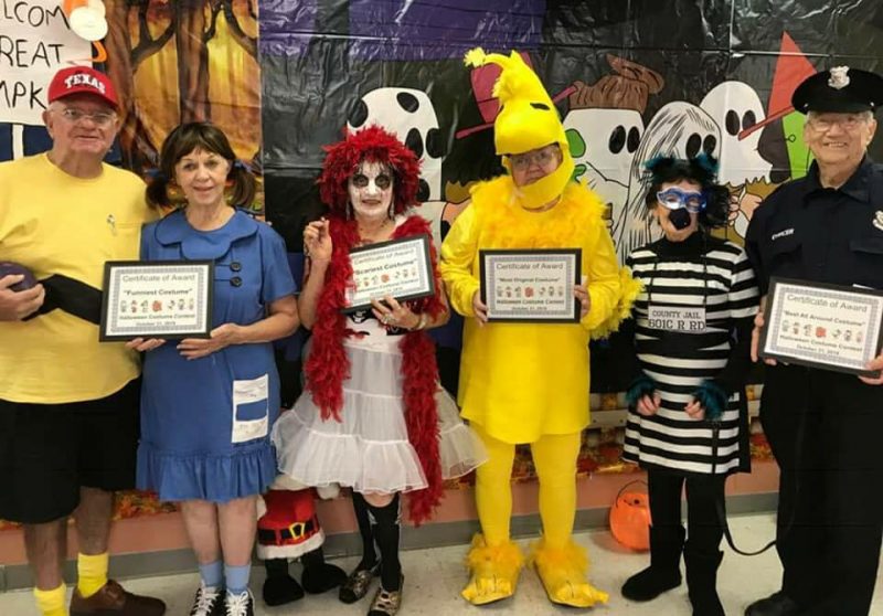 Halloween Costume Winners at Seniors Center Party - Ksst Radio