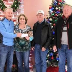 Corvette Club Makes Donation to Meal a Day Program