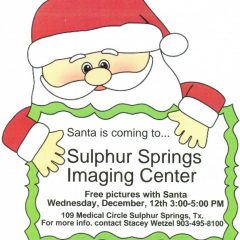 Santa to Visit Imaging Center