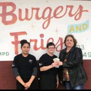Burgers and Fries Make Donation to Meal a Day