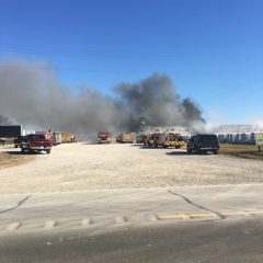 Berger Fire Under Control Monday Afternoon; Cause of Fire to Be Investigated; County Fire Chief Commends Effort Made to Control Fire
