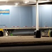 Gas Pump Struck by 18-Wheeler Creating Haz-Mat Cleanup at Local Convenience Store