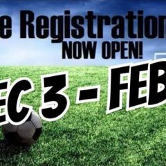 SSSA Online Soccer Registration is Open Until February 4
