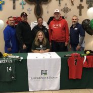 THESA Softball Pitcher Courtney “Corrie” Gaddis Signs With Enterprise State, Alabama