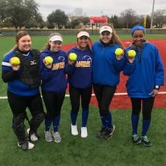 Lady Cats Win Two on Opening Day of Allen Invitational; Five Lady Cats Get Home Runs in First Game