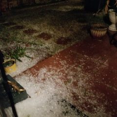 Intense But Brief Weather Affected Sulphur Springs Area During Early Monday