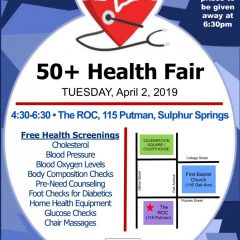 New! A 50-Plus Health Fair Set for April 2 at The Roc