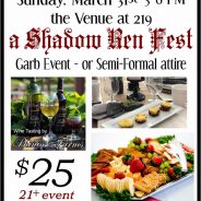 Shadow Renaissance High Tea Fundraiser March 31st