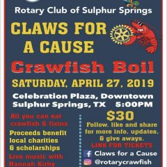 Rotary Club Raising Their Claws for Organizations, Graduating Seniors