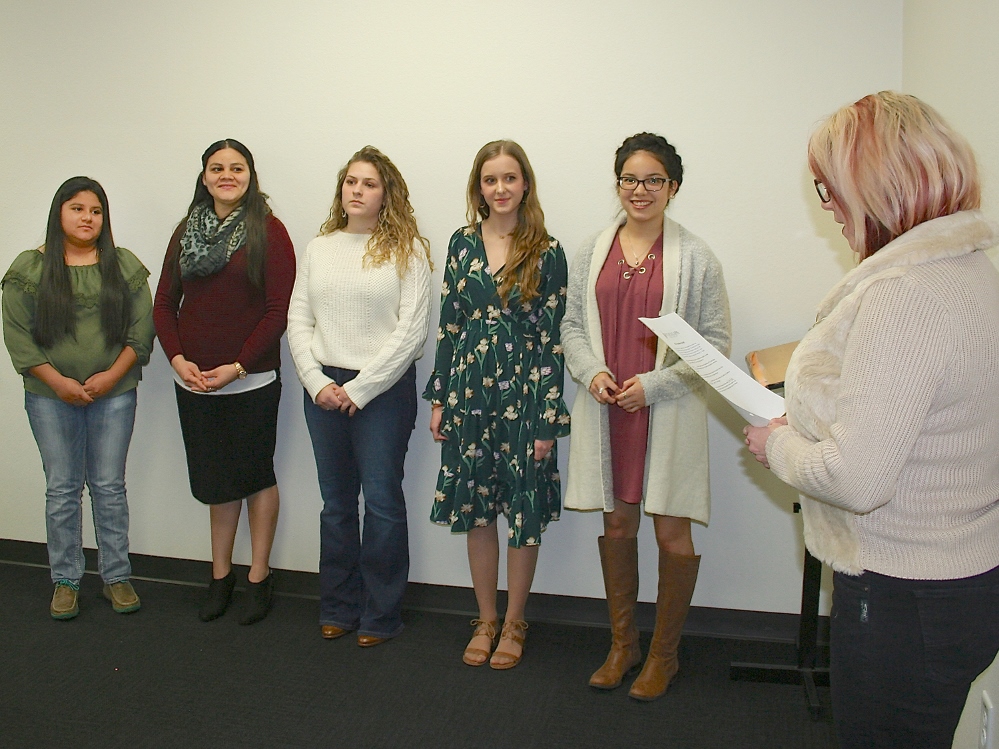 PJC Sulphur Springs PTK officers