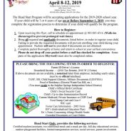 Douglass ECLC Head Start & Pre-K Registration Slated April 8-12