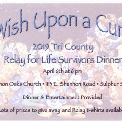 Tri County RFL Plans April 6 Dinner for Cancer Survivors