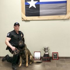 SSPD’s Interdiction Canine Named Top Dog At USPCA Trials, Competition