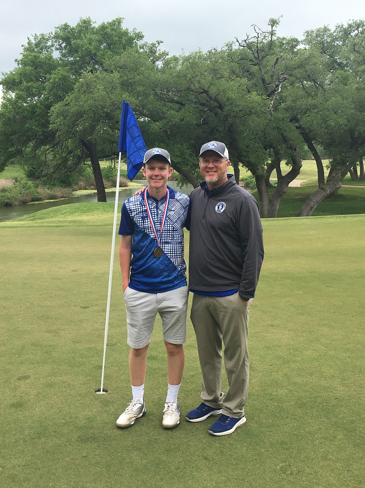 Sulphur Bluff Golf coach and player