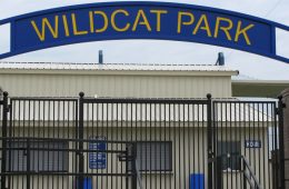 Wildcats Played Their First District Game in Baseball Action March 10th