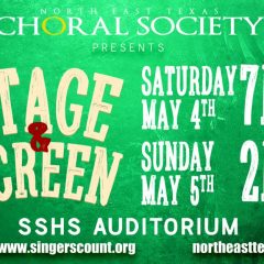 Great Fun in Store During “Stage and Screen” Concert May 4,5 in SSHS Auditorium