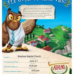 Brashear Baptist Church VBS has ‘Athens’ theme June 3-7