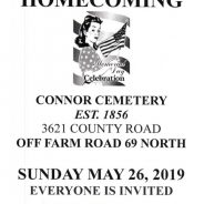 Memorial Day Homecoming at Connor Cemetery