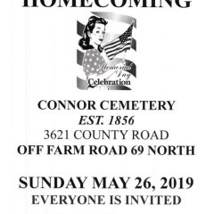 Memorial Day Homecoming at Connor Cemetery