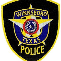 Winnsboro Police Department Media Report For Dec. 2-Dec. 8, 2019