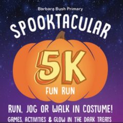 Barbara Bush Primary PTO To Host Spooktacular 5K & Fun Run At Celebration Plaza