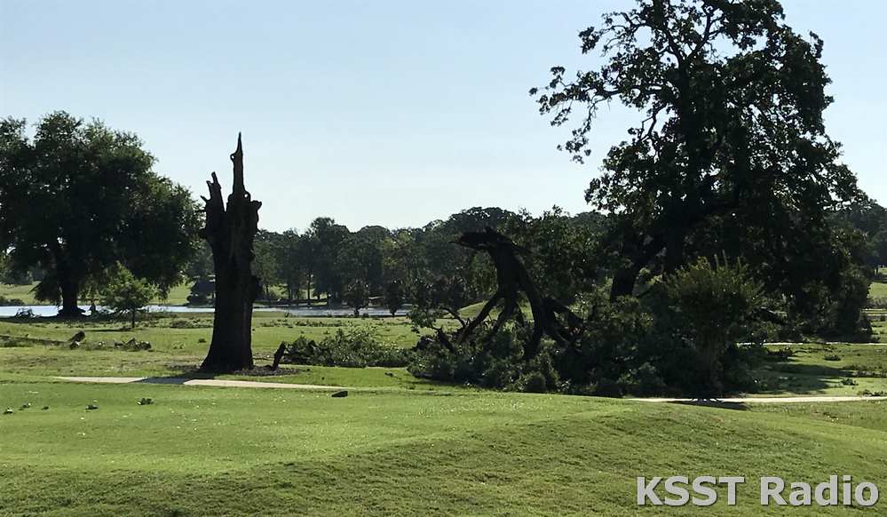 Tree Damage at the Sulphur Springs Country Club