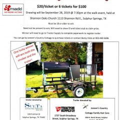 MADD: Win a Smoker and Trailer Friday