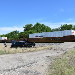 Truck, Train Collide North of I-30 At County Road 4719 Railroad Crossing