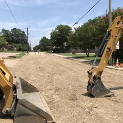 Connally Street Water Main Installation Complete; Drainage Improvements, Contract Work Planned