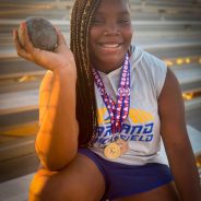 Success for Jayden Holly at the Texas Amateur Athletics Federation “Games of Texas” in July 2019