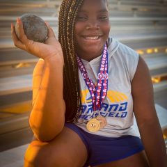 Success for Jayden Holly at the Texas Amateur Athletics Federation “Games of Texas” in July 2019