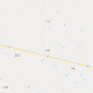 Large Hay-bale Blocking Hiway 11 West