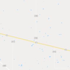 Large Hay-bale Blocking Hiway 11 West