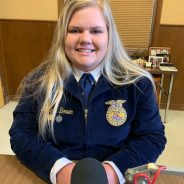 National Qualifier with American Degree through Como-Pickton FFA, Breanna Bowen Heads to Tarleton State University