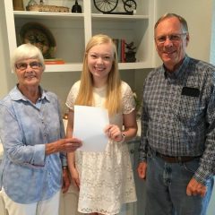 Caitlyn Williams Scholarship Winner