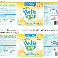 Nature’s One Recalling Children’s Drink Mix Due To Undeclared Milk Allergen