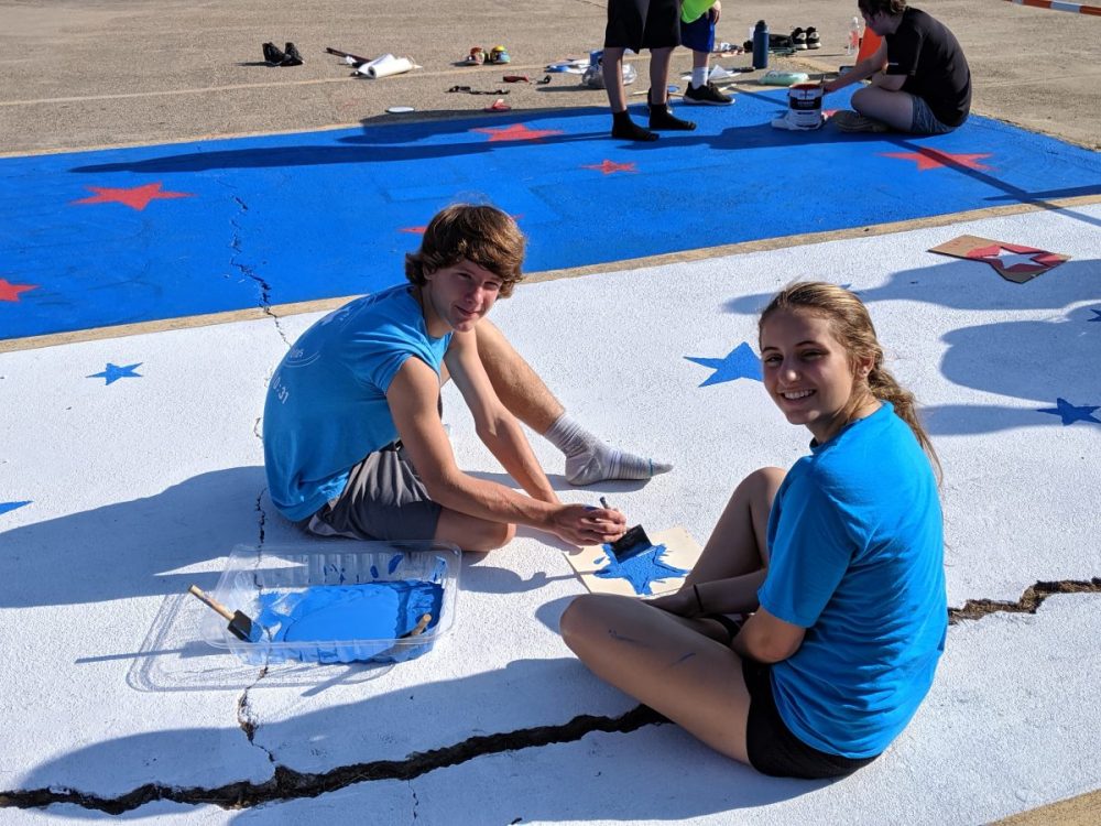Saltillo Students Designate Veteran Parking Spaces Ksst Radio