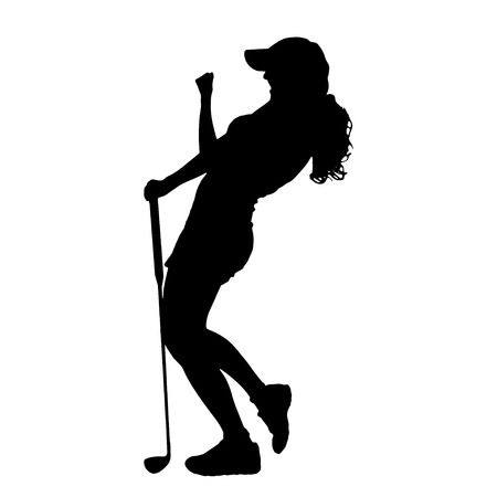 lady golfer