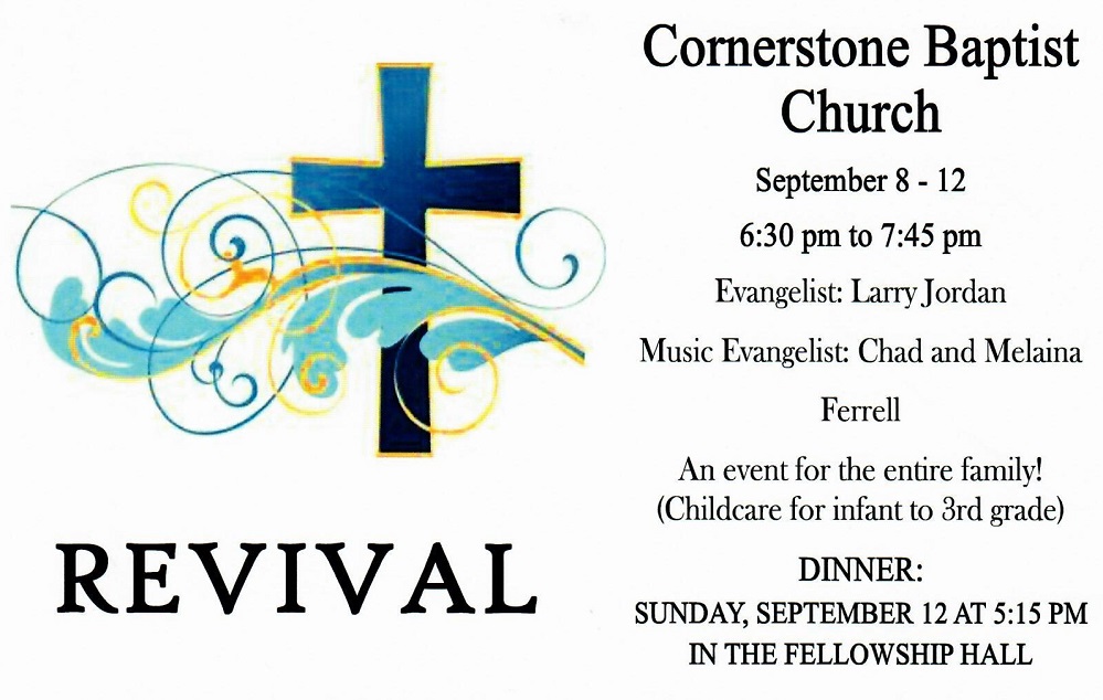 Cornerstone Baptist Church Revival