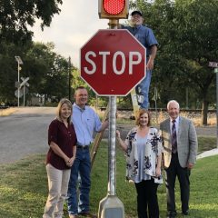 New Signal Light Installed In Cumby