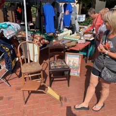 Brick Street Vintage Market on a Perfect Day Downtown!