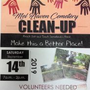 ‘Operation Restore’: Mel Haven Cemetery Clean-up Day, Volunteers Needed!