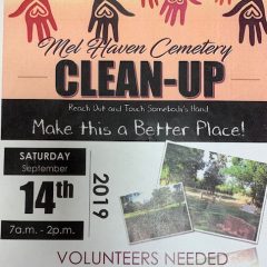 ‘Operation Restore’: Mel Haven Cemetery Clean-up Day, Volunteers Needed!