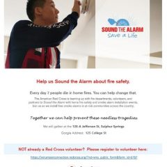 Home Fire Prevention: Free ‘Sound the Alarm’ Smoke Alarm Campaign for Homeowners